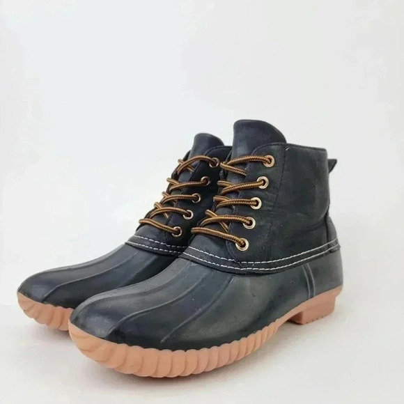 Henry Ferrera Mission 200 Black Rain Duck Boots - 7 - Picture 6 of 9